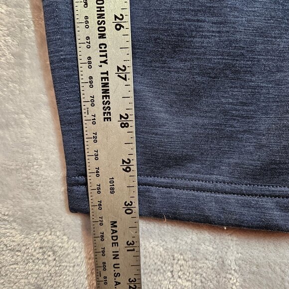 Duluth Mens XL- 34 souped up sweat Pants Navy zip pocket athletic athleisure - Picture 5 of 15